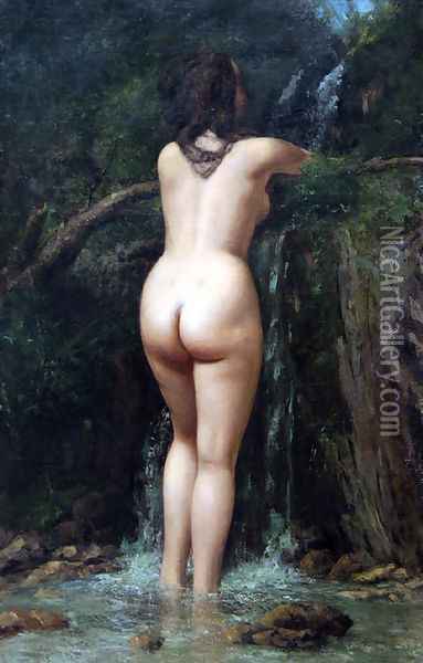 The Source Oil Painting - Gustave Courbet