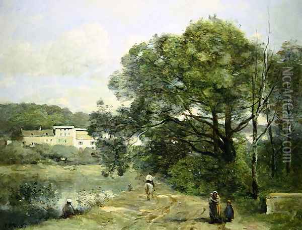 Ville d'Avray Oil Painting - Jean-Baptiste-Camille Corot