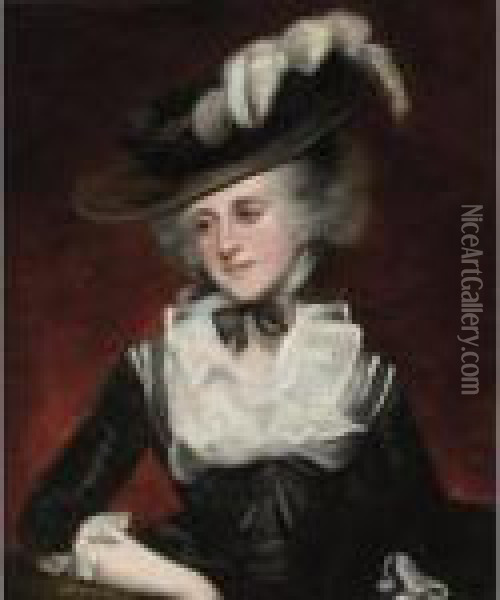 Miss Mary Palmer Oil Painting - Sir Joshua Reynolds