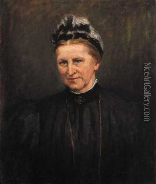 Anna Benigna Purser, Lady Griffith Oil Painting - Sarah Henrietta Purser