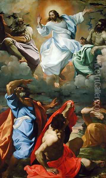 The Transfiguration, 1594-95 Oil Painting - Lodovico Carracci