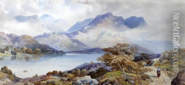 Loch Lomond Oil Painting - Aaron Edwin Penley