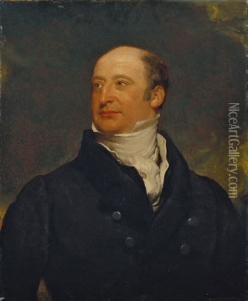 Bildnis Des Prince Frederick Augustus, Duke Of York And Albany Oil Painting - Thomas Lawrence