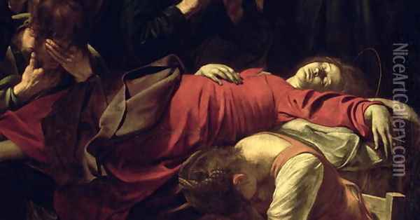 The Death of the Virgin, 1605-06 Oil Painting - Caravaggio