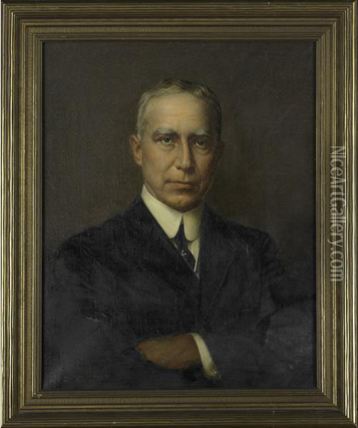 George F. Pfahler Oil Painting - Jefferson David Chalfant