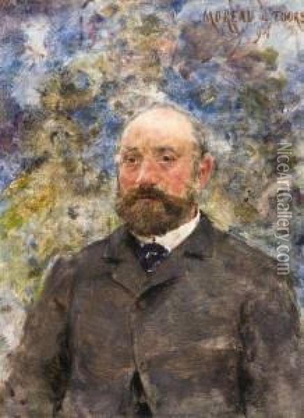 Portrait Presume De Paul Cezanne Oil Painting - Georges Moreau de Tours