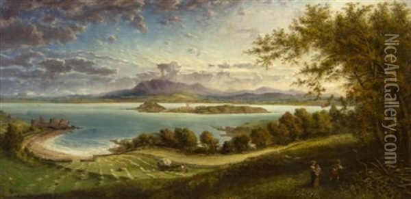 Harbor View Oil Painting - John Bell