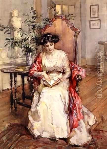 Study of Mrs Alan Kidd Oil Painting - Elizabeth Barnard