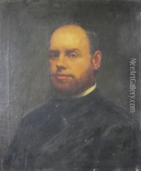 Portrait Of Samuel Myers Oil Painting - Paul Peel