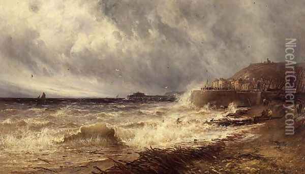Hastings 1884 Oil Painting - Gustave de Breanski