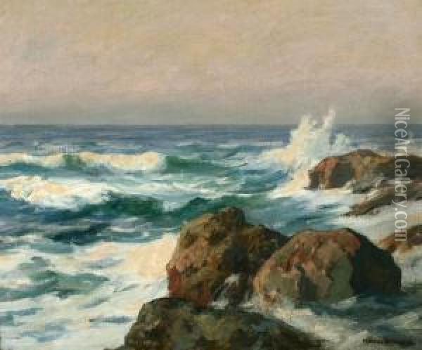 Marine Oil Painting - Maurice Braun