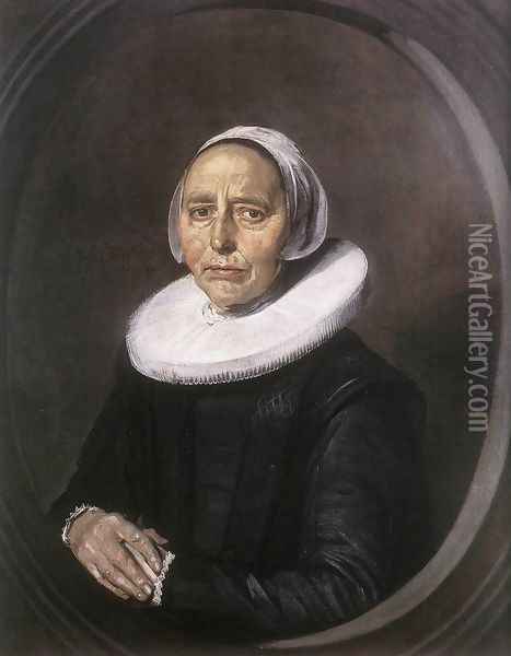 Portrait of a Woman 1640 Oil Painting - Frans Hals
