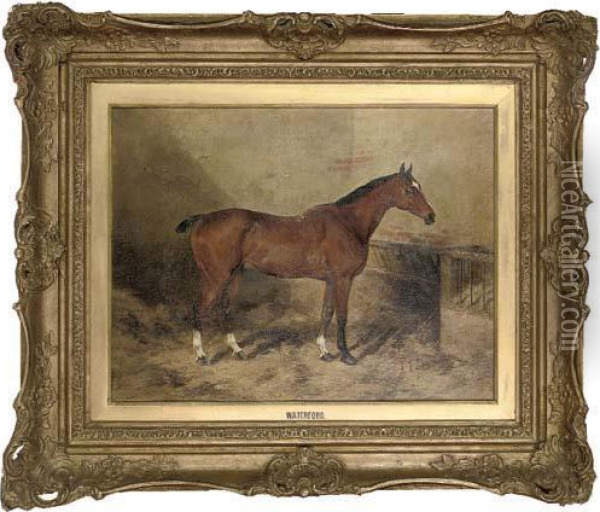 Waterford Oil Painting - Henry Frederick Lucas-Lucas