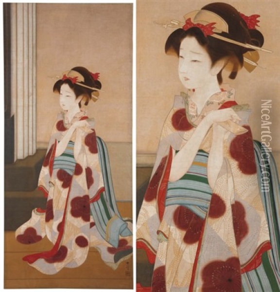Beaute Oil Painting - Shuho Yamakawa
