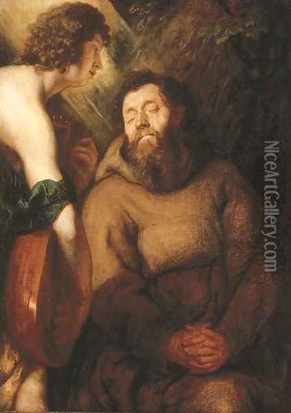 The Ecstacy of Saint Francis Oil Painting - Gaspard de Crayer