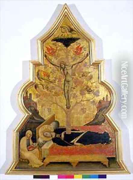 The Dream of the Virgin Oil Painting - Simone dei Crocifissi