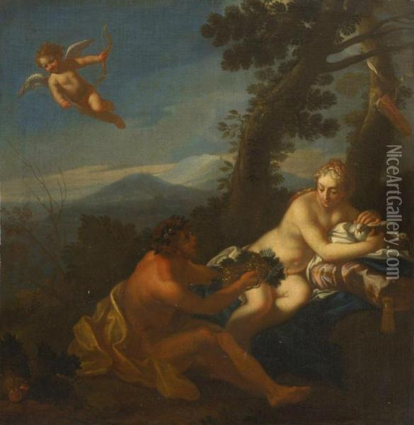 Venus Undbacchant Oil Painting - Gerard de Lairesse