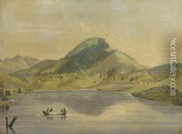 Views In India, Chiefly Among The Neelgherry Hills Oil Painting - Robert I Havell