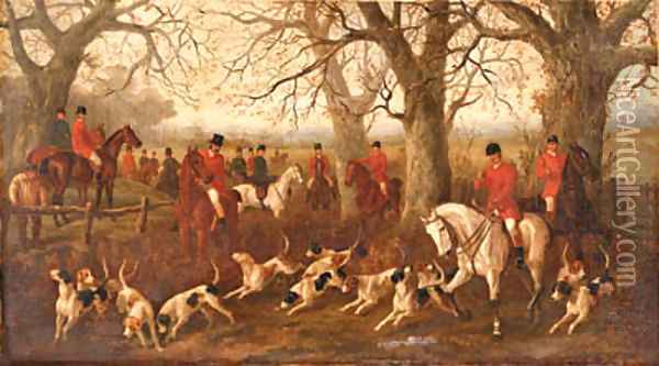 The Meet 3 Oil Painting - Edward Benjamin Herberte