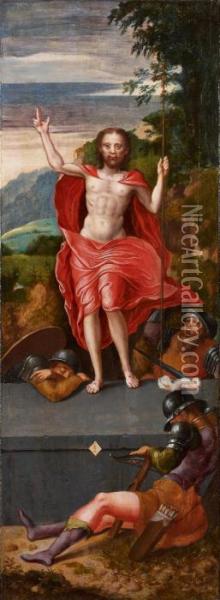 Le Christ Redempteur Oil Painting - Marcellus Coffermans
