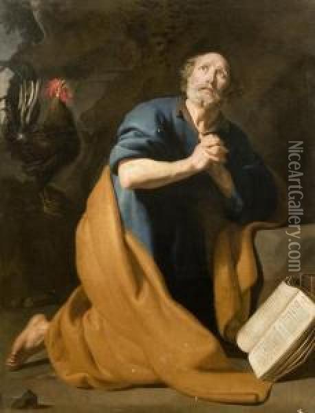 San Pietro Oil Painting - Anton von Maron