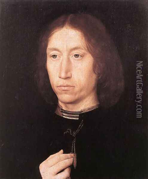Portrait of a Man 1478-80 Oil Painting - Hans Memling