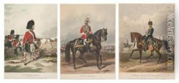 Three Cavaliers Oil Painting - Henry Martens