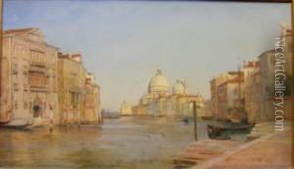 ''venezia''. Oil Painting - Vilhelm Peter Carl Petersen