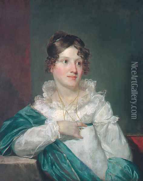 Mrs. Daniel DeSaussure Bacot Oil Painting - Samuel Finley Breese Morse