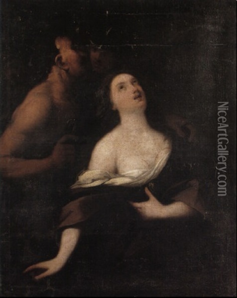 St. Agatha Oil Painting - Carlo Francesco Nuvolone