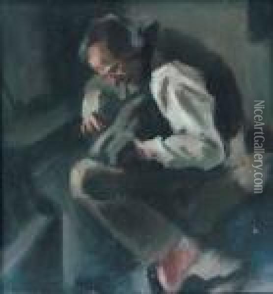 Svec Oil Painting - Rudolf Kremlicka