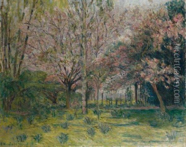 Pommiers En Fleurs Oil Painting - Blanche Hoschede-Monet