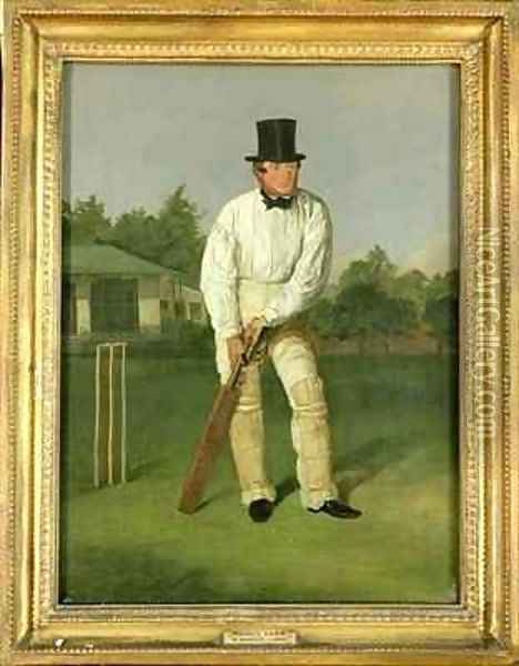 Portrait of George Parr (1826-91) Oil Painting - William Bromley III