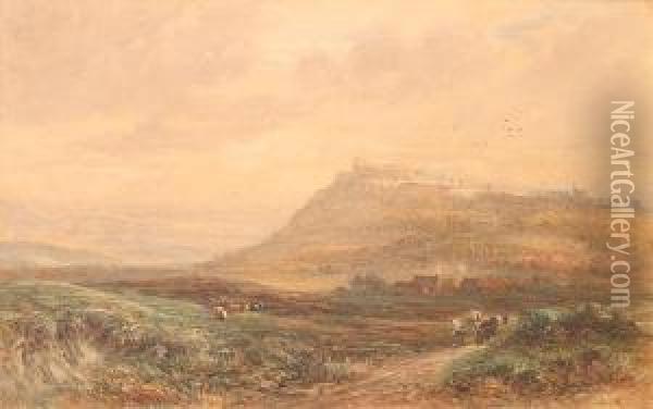 Stirling Castle From The North Oil Painting - James Orrock