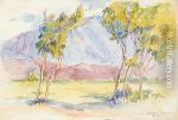Views Of Lone Pine (3) Oil Painting - Benjamin Chambers Brown