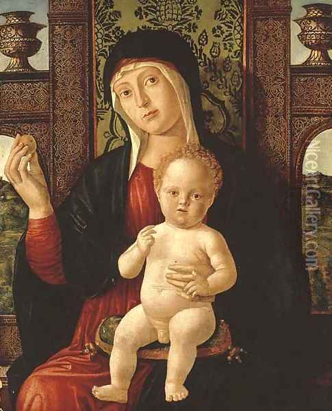 The Madonna and Child Oil Painting - Giovanni di Niccolo Mansueti