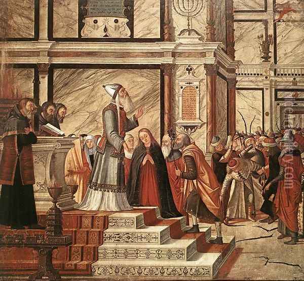 The Marriage of the Virgin 1504-08 Oil Painting - Vittore Carpaccio