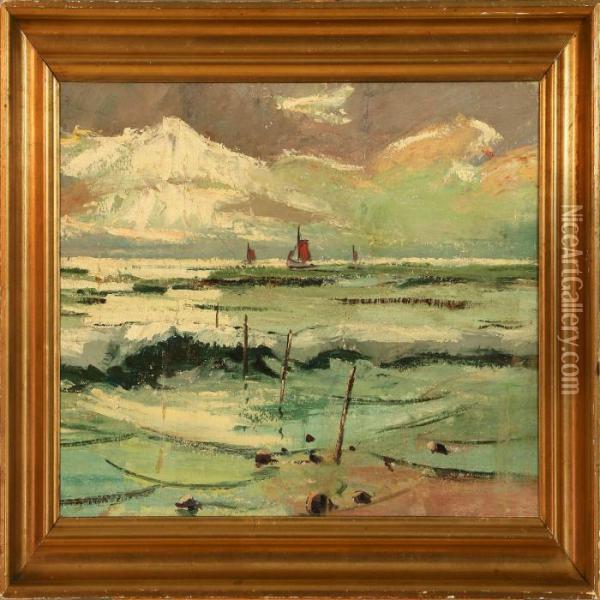 Marine Oil Painting - Ernst Zeuthen