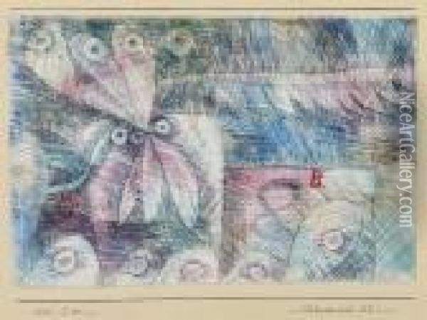 Pflanzen Bild 8.b Oil Painting - Paul Klee