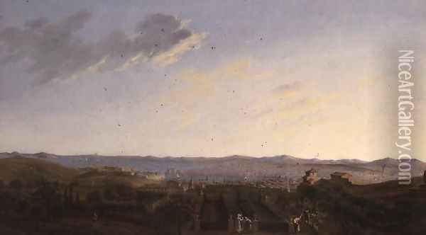 Marseilles Oil Painting - Jean-Baptiste Coste