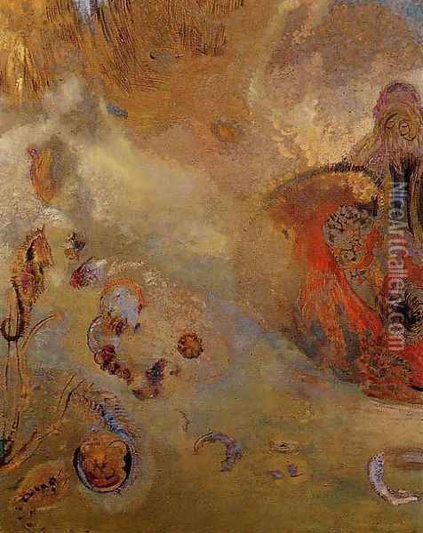 Underwater Vision2 Oil Painting - Odilon Redon