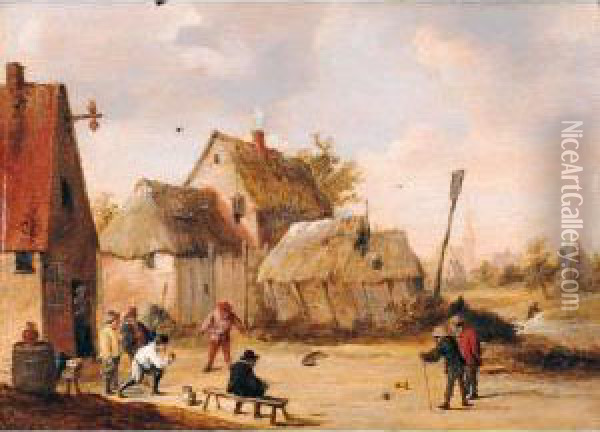 F Oil Painting - Abraham Teniers