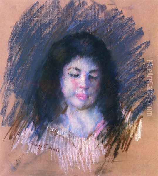 Sketch Of Francoise Oil Painting - Mary Cassatt
