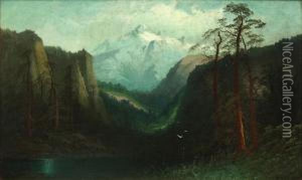 Rockies Oil Painting - Harvey Otis Young