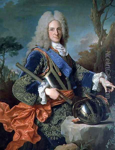 Portrait of Philip V 1683-1746 Oil Painting - Jean Ranc
