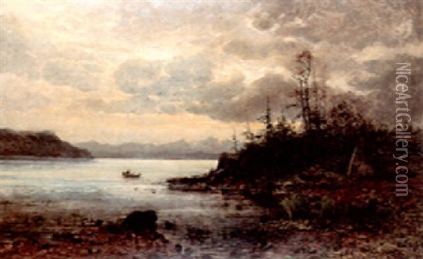 Lake Pend Oreille Oil Painting - John Fery