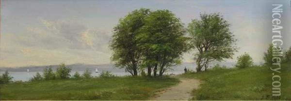 Paysage Oil Painting - Johannes Boesen