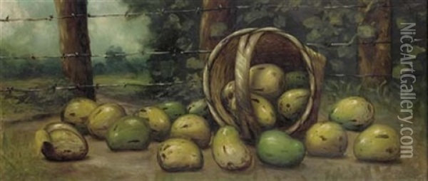 Mangos Oil Painting - Juan Gil Garcia