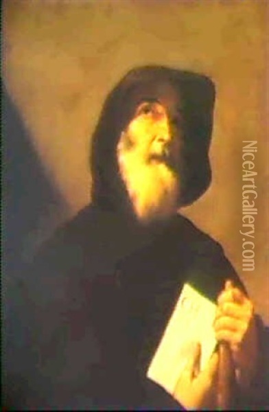 Saint Francis Of Paula Oil Painting - Jusepe de Ribera