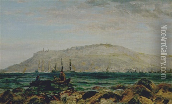 Portland Bill - Weymouth Oil Painting - Edwin Hayes